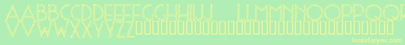SophieScholl Font – Yellow Fonts on Green Background