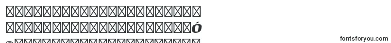 フォントOrigamistdBolditalic – ウイグル文字