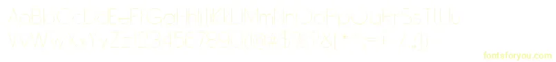 DyelineUltralight Font – Yellow Fonts