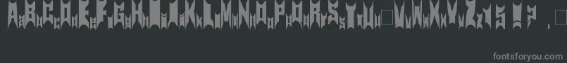 Police Newsymbolfont15 – polices grises sur fond noir