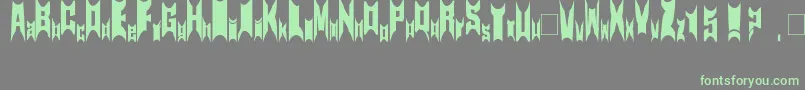 Weitere Informationen zur Newsymbolfont15-Schriftart Newsymbolfont15-Schriftart – Grüne Schriften auf grauem Hintergrund