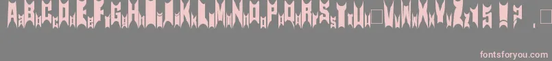 Подробнее о шрифте Newsymbolfont15 Шрифт Newsymbolfont15 – розовые шрифты на сером фоне