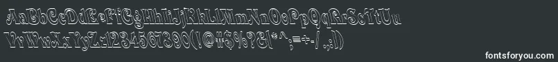 QuardiBoldItalic Font – White Fonts