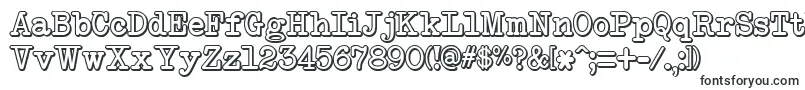 NeobulletinShadow-fontti – Ilman serifejä olevat fontit
