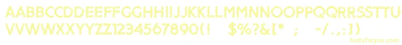 Distroya Font – Yellow Fonts