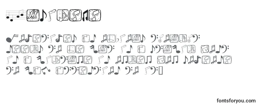 Обзор шрифта Musicele