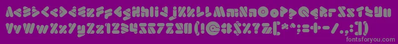 Saiba mais sobre a fonte EmperorOfJapan Fonte EmperorOfJapan – fontes cinzas em um fundo violeta