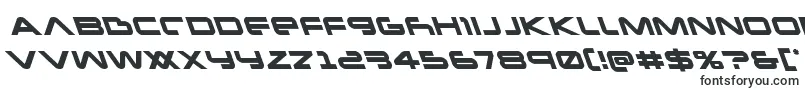 Шрифт Newmarsleft – заполненные шрифты