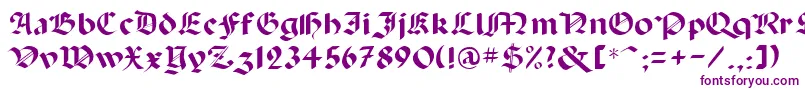 PaganiniRegular Font – Purple Fonts