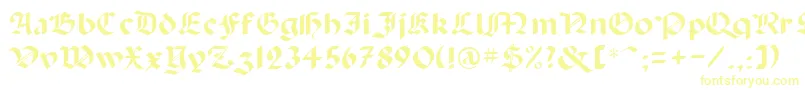 PaganiniRegular Font – Yellow Fonts