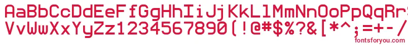 Monommm5 Font – Red Fonts