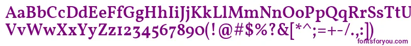 VollkornMedium Font – Purple Fonts