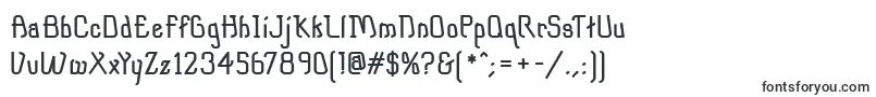 DipperMfDemiBold Font – Script Fonts