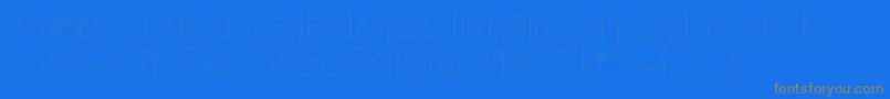 Susanna Font – Gray Fonts on Blue Background