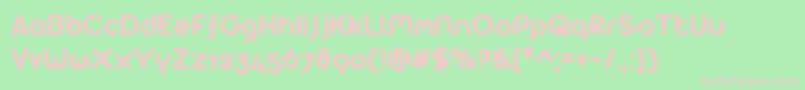 Lisätietoja Arista2.0alternate-fontista Arista2.0alternate-fontti – vaaleanpunaiset fontit vihreällä taustalla
