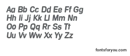 MercedesserialBolditalic Font