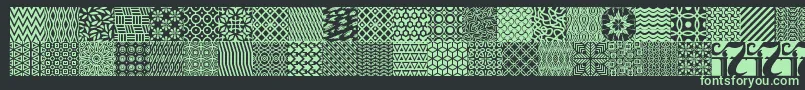 Saiba mais sobre a fonte SeamlessPatternsVariousFontBySitujuhNazara Fonte SeamlessPatternsVariousFontBySitujuhNazara – fontes verdes em um fundo preto