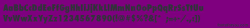 fuente BelmarCondensedextraboldTh – Fuentes Negras Sobre Fondo Morado