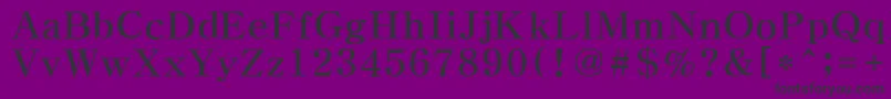 HymyeongjoExtra Font – Black Fonts on Purple Background