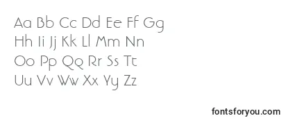 LinotypebanjomantextLight-fontti