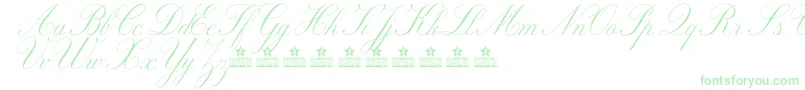 MarriageMomentPersonalUse-Schriftart – Grüne Schriften