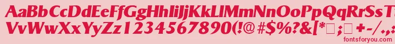 fuente MatroxDisplaySsiItalic – Fuentes Rojas Sobre Fondo Rosa