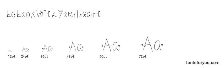 LcLookWithYourHeart Font Sizes