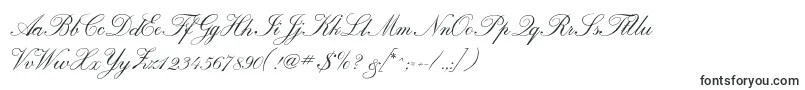 Calligraphrussianc-fontti – versaalifontit