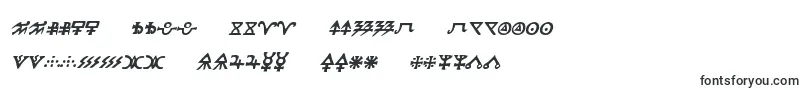 フォントHermeticspellbookital – アゼルバイジャンのフォント