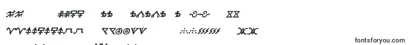 フォントHermeticspellbookital – スロバキアのフォント