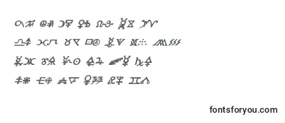 Review of the Hermeticspellbookital Font