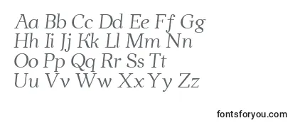 Обзор шрифта AhellyaItalic