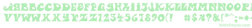 PfpsychedeliaDropout Font – Green Fonts