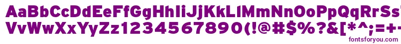 PftransitHeavyblack Font – Purple Fonts