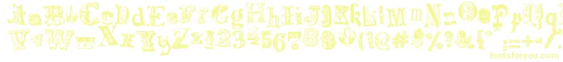 HarlequinadeMadness Font – Yellow Fonts