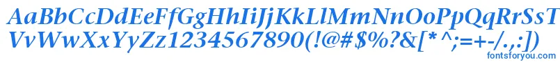 ItcStoneSerifLtSemiboldItalic Font – Blue Fonts