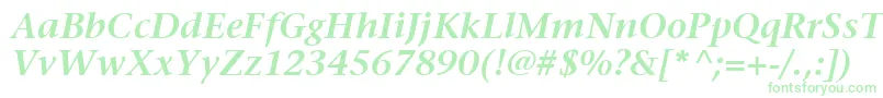 ItcStoneSerifLtSemiboldItalic Font – Green Fonts