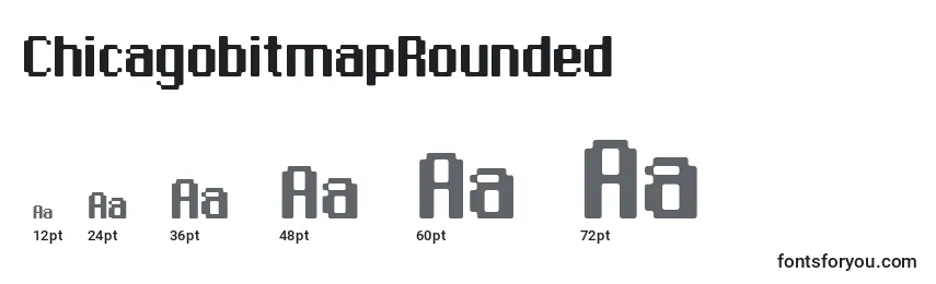 ChicagobitmapRounded Font Sizes