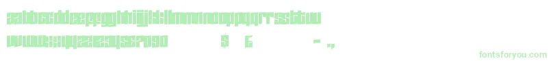 ZdykScorpio-Schriftart – Grüne Schriften