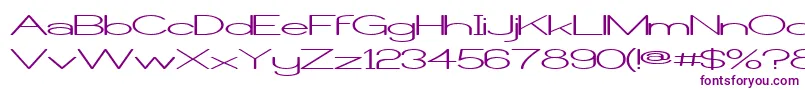 CastorgateWide Font – Purple Fonts