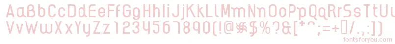 AikelsoR Font – Pink Fonts on White Background