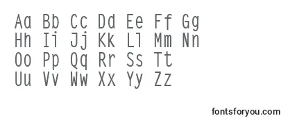 Обзор шрифта Steeptypewritermedium