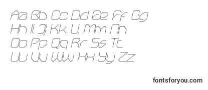 OricneoThinitalic Font