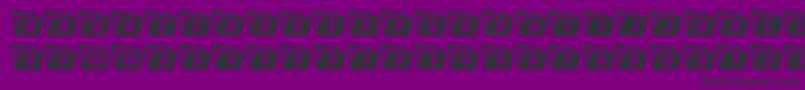 Eyesonlysemicond Font – Black Fonts on Purple Background