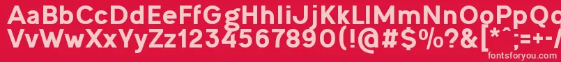 Más sobre la fuente OgonekHeavy fuente OgonekHeavy – Fuentes Rosadas Sobre Fondo Rojo