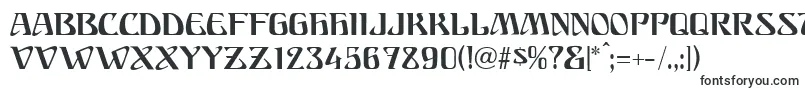FranconiaModern-fontti – Ilman serifejä olevat fontit