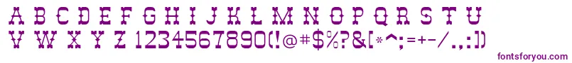 Italianskyc Font – Purple Fonts on White Background