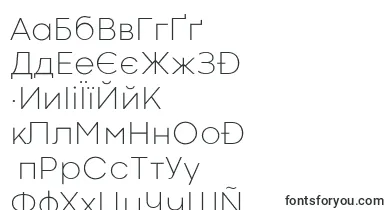 CodecColdExtralightTrial font – ukrainian Fonts