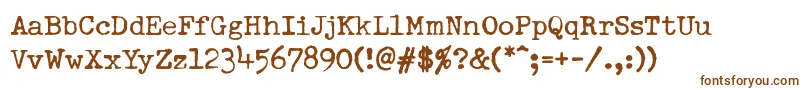 DumboldtypewriterNormal Font – Brown Fonts
