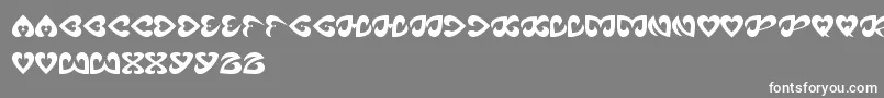 EternalLove Font – White Fonts on Gray Background